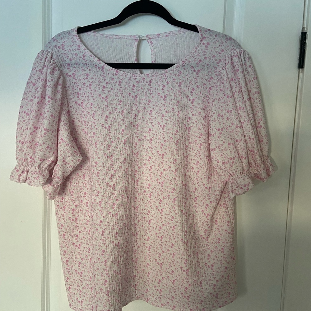 Floral Pink Women's Top